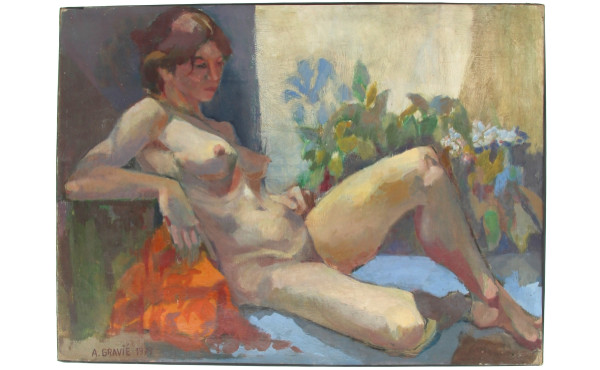 Alain GRAVIE (Xxè-Xxè) "Nu féminin", hui