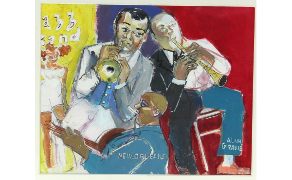 Alain GRAVIE (Xxè-Xxè) "Jazz à la Nouvel