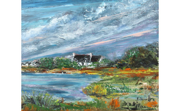 Raymond SCUILLER (Xxème) "Penty à Penmar