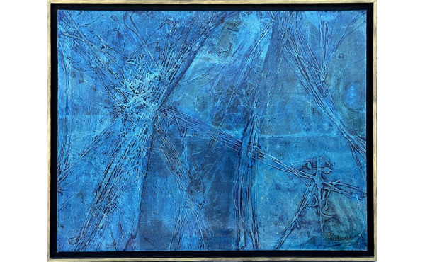 Claude ROUSSEAU (Xxème) "Grande composit