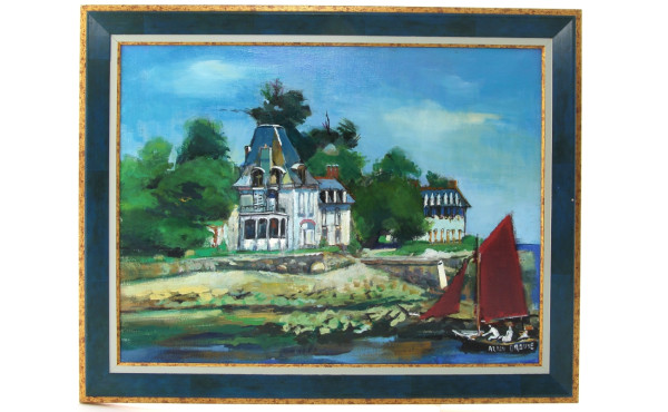 Alain GRAVIE (Xxè-Xxè) "L'Ile Tristan", 