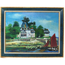 Alain GRAVIE (Xxè-Xxè) "L'Ile Tristan", 