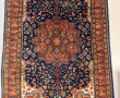 Tapis indien en laine points noués, 75 x