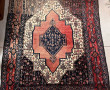 Tapis IRAN Cene en laine points noués 14