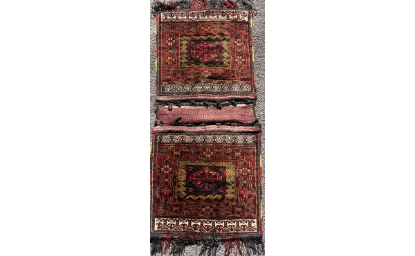 Tapis de selle en laine 110 x 50 cm