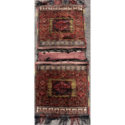 Tapis de selle en laine 110 x 50 cm