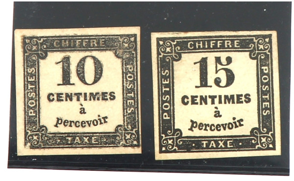 FRANCE - 2 TP taxe n° 2et 3 neufs avec c