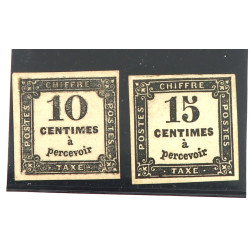 FRANCE - 2 TP taxe n° 2et 3 neufs avec c