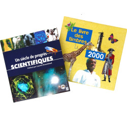 LE LIVRE DES TIMBRES 2000 (complet) et "