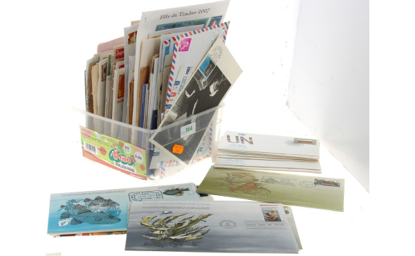 Lot d'enveloppes France et étranger dont