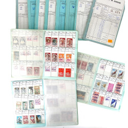 France - 9 carnets à choix oblitérés + 2