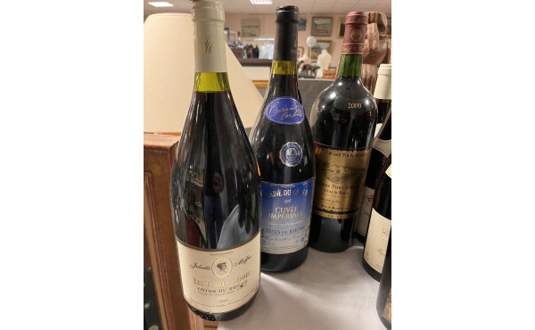 Lot de 3 magnums: 1 Mg Ch Vieux Plantier