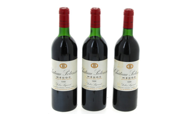 3 B Ch POTENSAC 1988, Médoc
