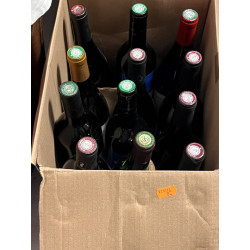 Lot de 12 B de vin suite succession: 1 C