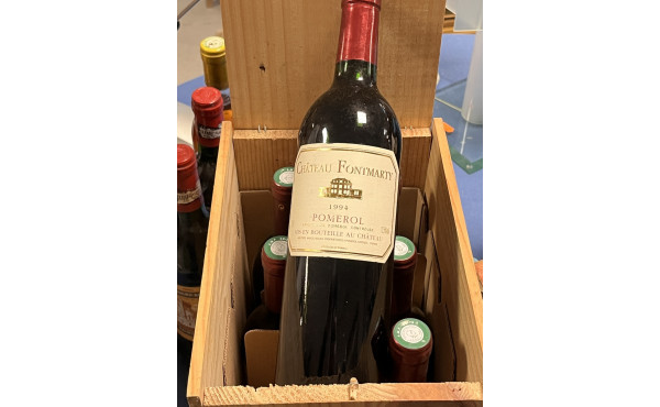 POMEROL - 1 CB 6 bouteilles Ch Fontmarty