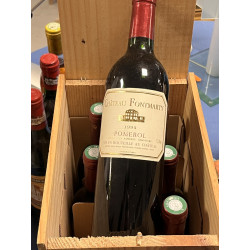POMEROL - 1 CB 6 bouteilles Ch Fontmarty