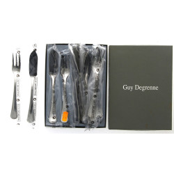 Guy DEGRENNE - 7 couverts à poisson en i