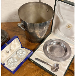 GALLIA - Assiette et cuillère à bouillie