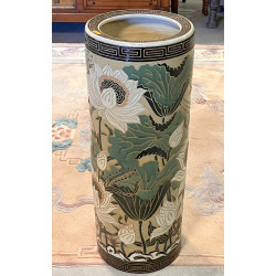 Porte-parapluie en céramique chinoise à 