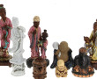 ASIE - Lot de 7 statuettes (en céramique