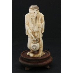 "Personnage à la lanterne et au balai", 