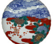 JAPON - Assiette en porcelaine Imari à d