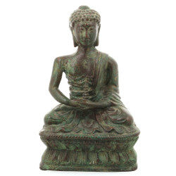 Bouddha assis, sujet décoratif en bronze