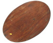Indochine - Plateau ovale en bois exotiq