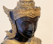 "L'offrande" bronze, Thaïlande Xxe, H. 4