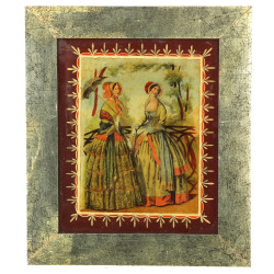 "Elégantes du XIXème en balade", procédé