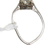 Bague solitaire diamant en or gris, diam