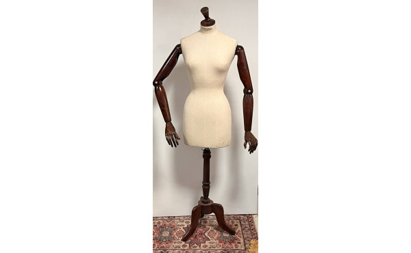 STOCKMAN - Mannequin ancien avec bras et