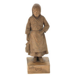 GRAILLON à Dieppe - "Fillette", sujet en