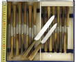 12 couteaux de table et 12 couteaux à en
