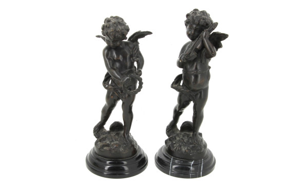 L. - F. MOREAU (XIXè-Xxè) - "Angelot au 