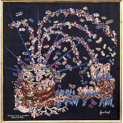 Jean LURCAT (1892-1966) - Carré en soie 