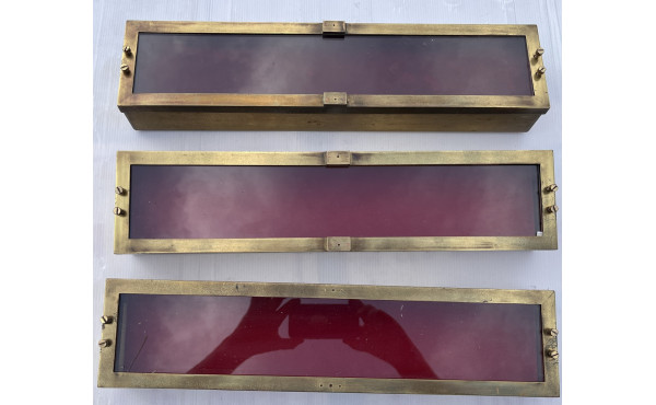 CHEMIN DE FER - 3 grands coffrets L. 46 