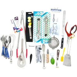 Thème CUISINE - Petit stock de magasin :