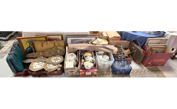 VIDE RESERVE - Lot de divers objets, vai