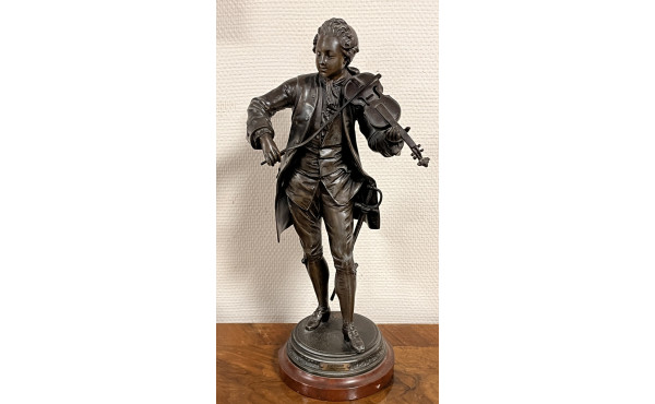 "Mozart" sujet en régule d'arpès Bruchon