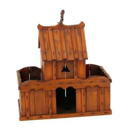 Nichoir à oiseaux. H 28 x L 28 x P 14 cm