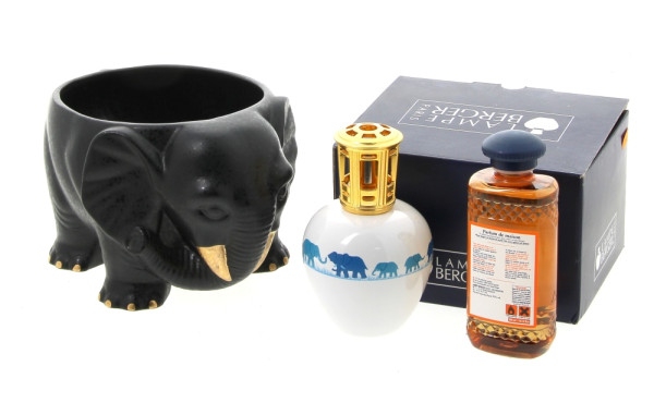 Lampe BERGER à corps en céramique à déco