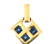 Pendentif en or jaune 18 cts, poinçon tê