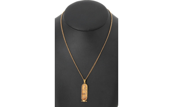 Pendentif en forme de cartouche égyptien