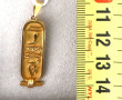 Pendentif en forme de cartouche égyptien