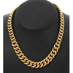 FIX - Collier maille gourmette en chute 