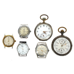 Deux montres anciennes de gousset dont u