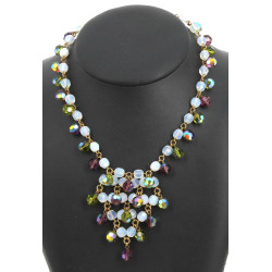VENISE - Collier draperie vintage en per