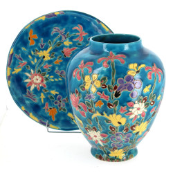 Alain MAUNIER à VALLAURIS - Vase et coup