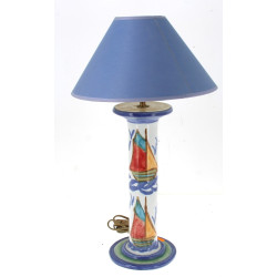 Jean-Claude MONANGE - Pied de lampe en f